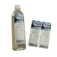 Custom Printed , Double Sides Printing Adhesive Sticker For Water Bottle